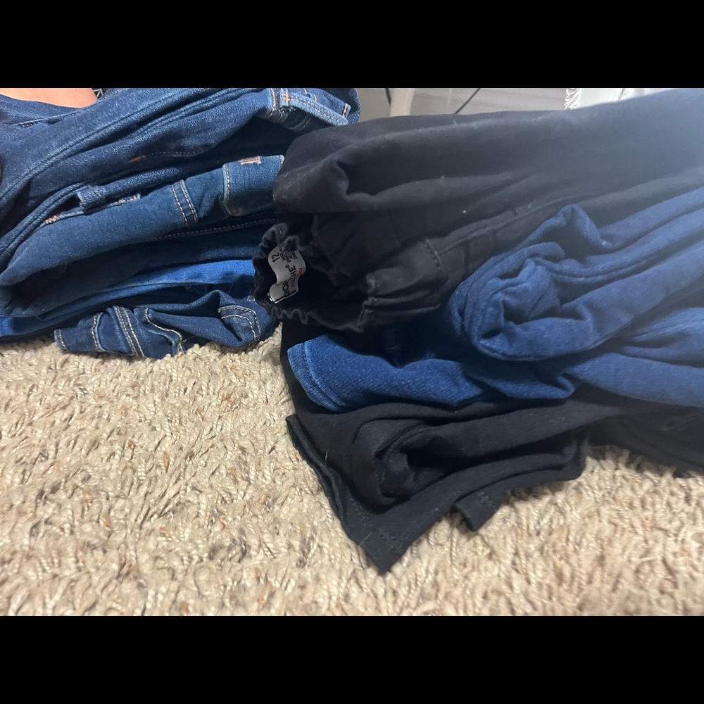 Size 12 girls denim pants bundle may be bought separately
